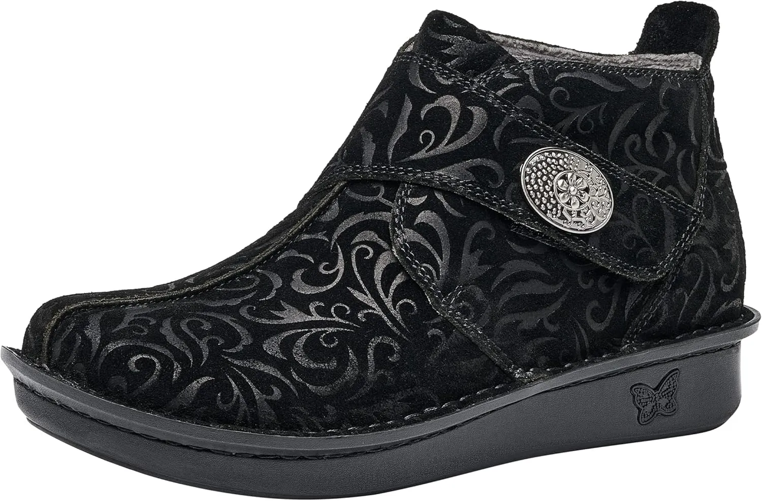 Alegria Womens Caiti Deluxe Leather Ankle Boots 8-8.5 M US