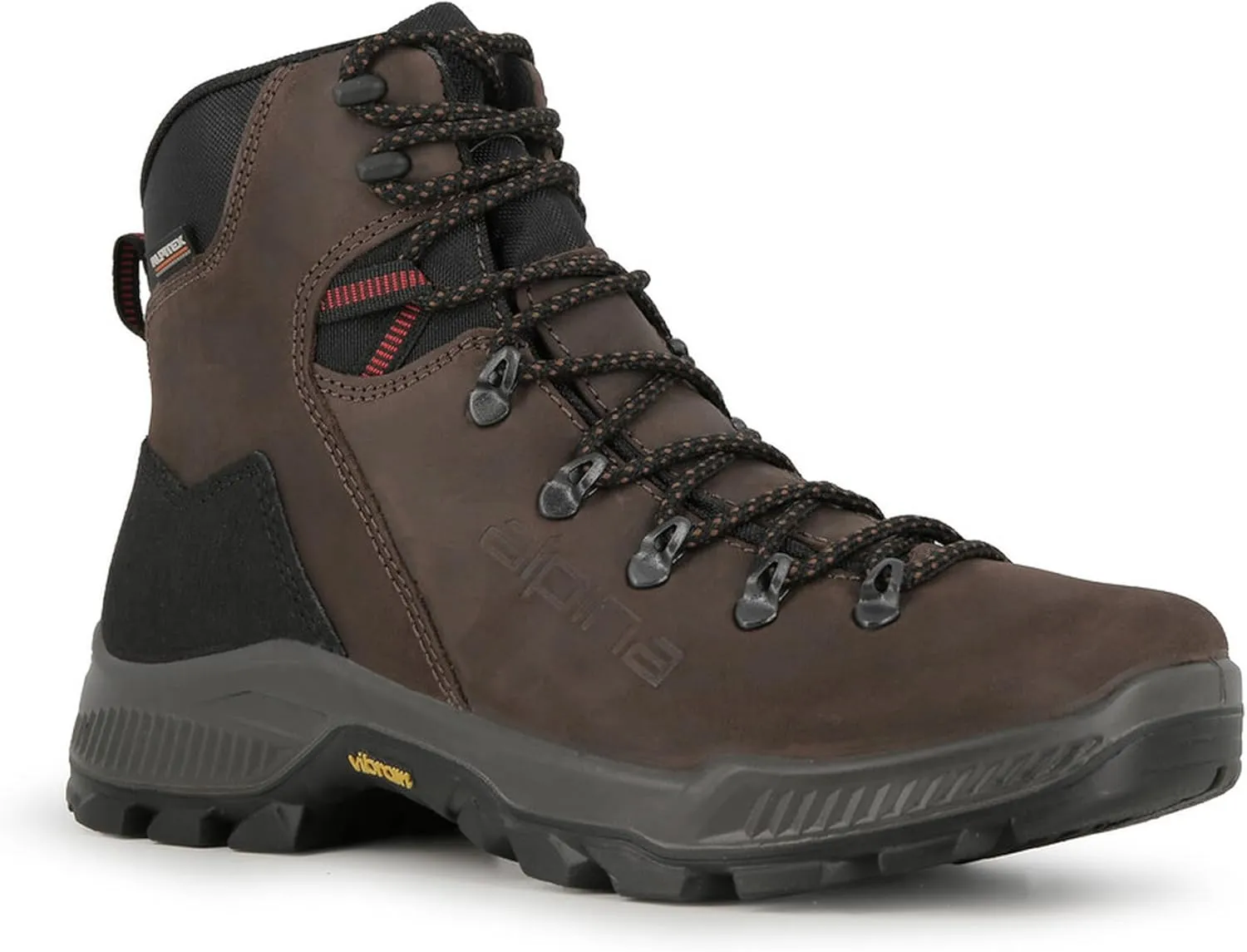 Alpina PRIMA Premium Men's Waterproof Boots | Leather Ankle High | Breathable Membrane | Vibram | All Weather Shoes | Made in Europe
