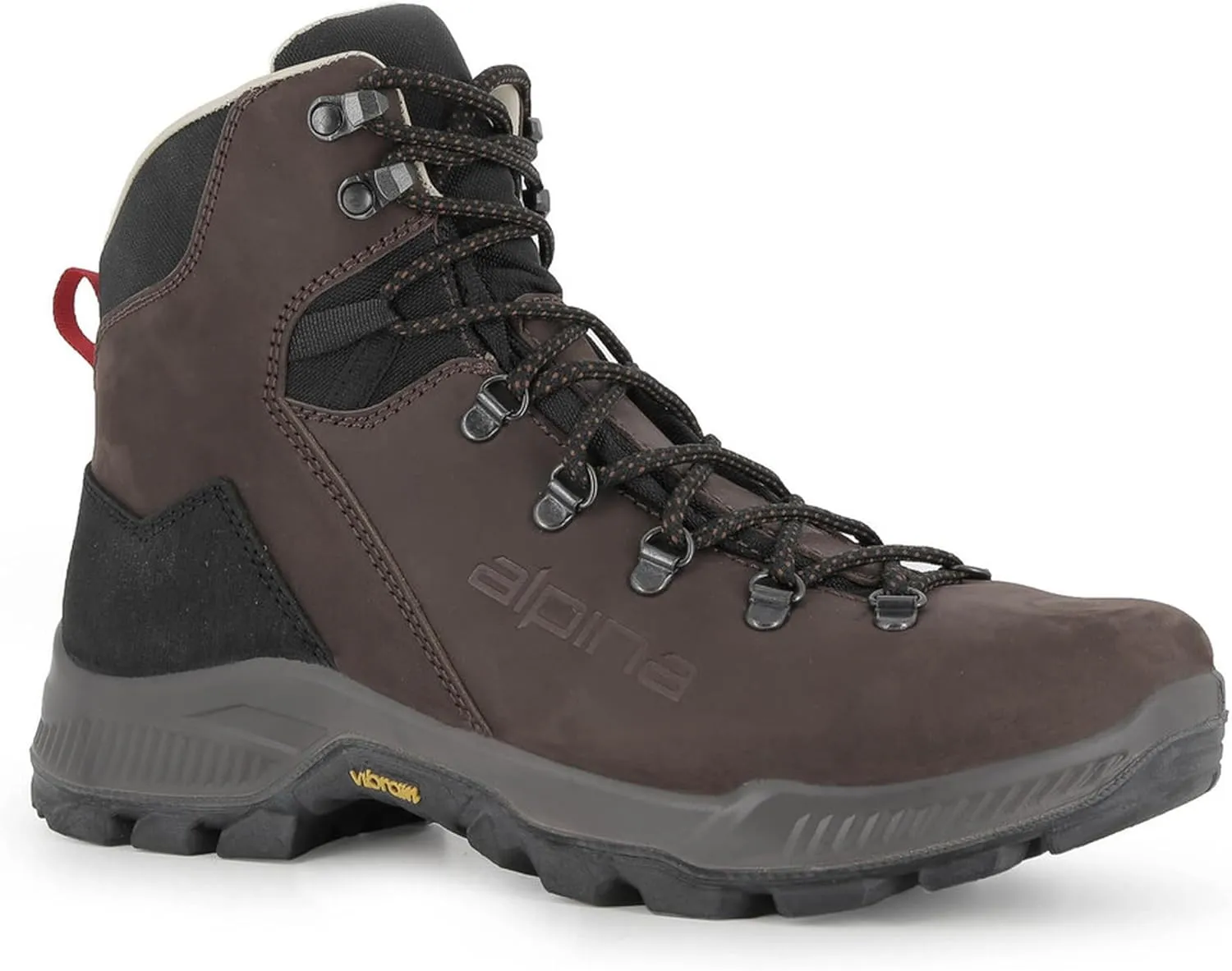 Alpina PRIMA Premium Men's Waterproof Work Boots | Leather Ankle High | Breathable Membrane | Vibram | All Weather Shoes | Made in Europe