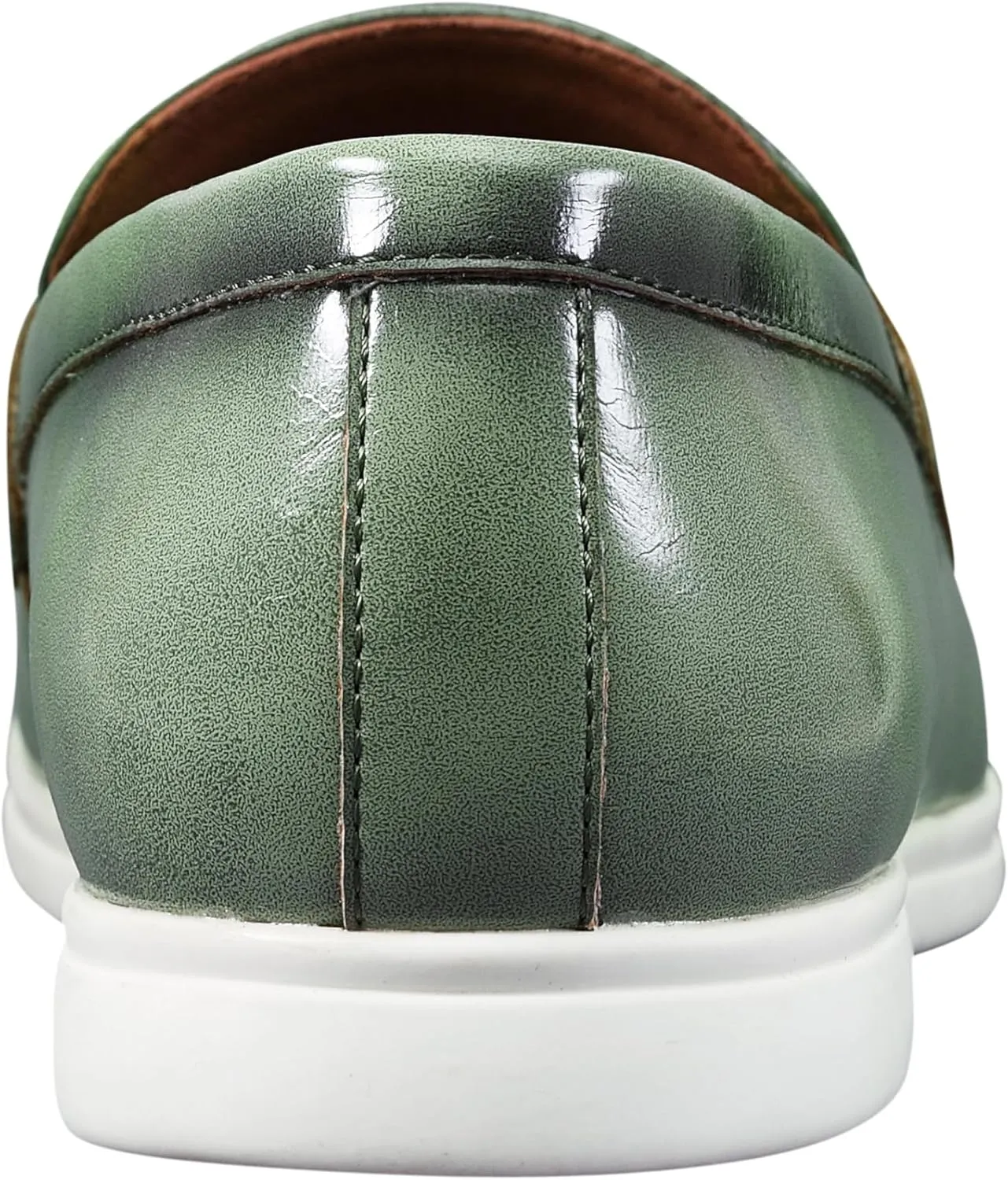 Amali Levi Two Tone Penny Loafer Slip-On Shoes for Men
