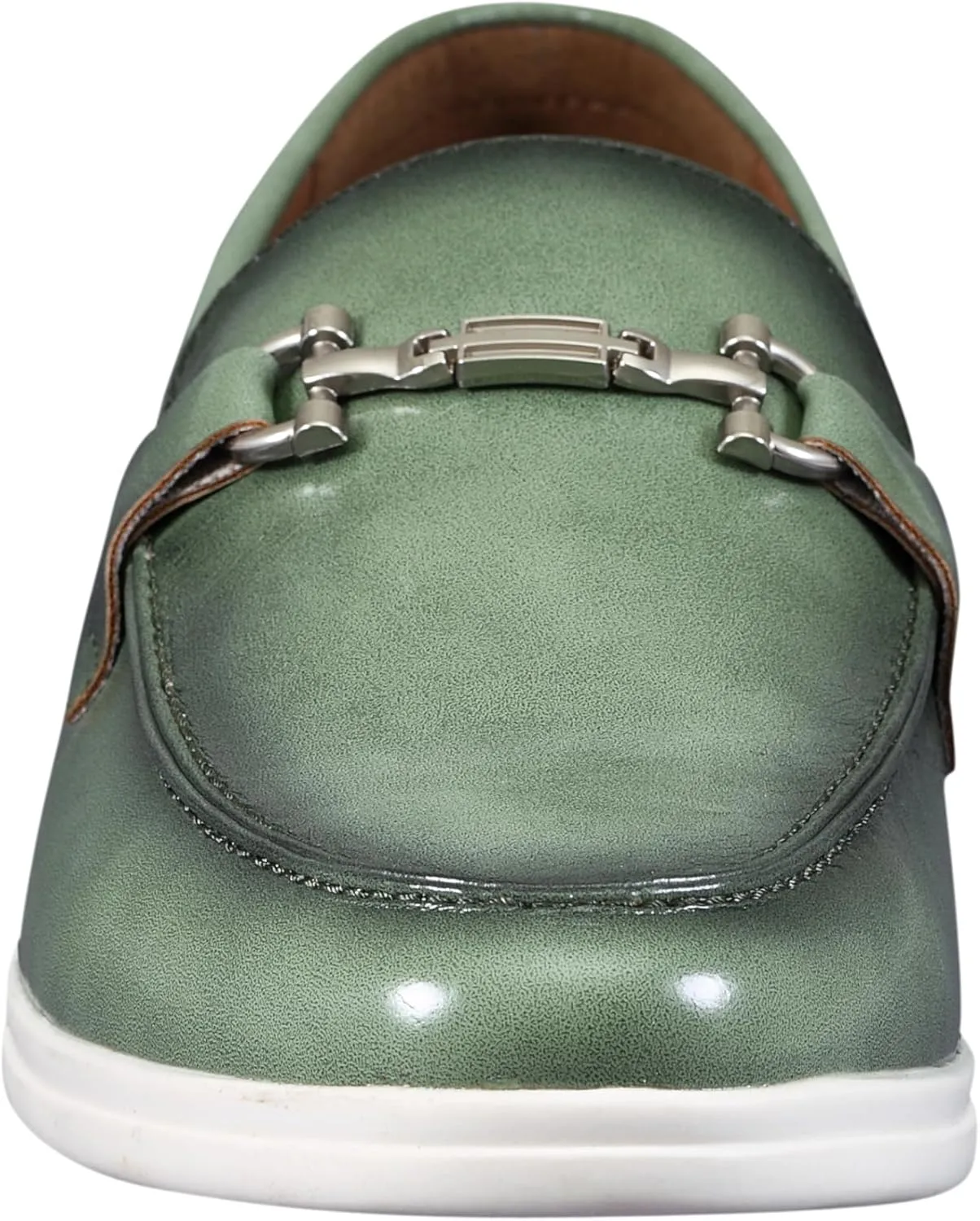 Amali Levi Two Tone Penny Loafer Slip-On Shoes for Men