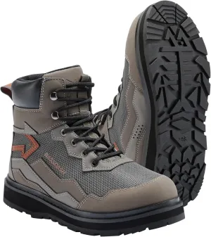 BASSDASH IMMERSE Men’s Wading Boots Breathable Mesh Lightweight Anti-Slip Rubber Sole for Fly Fishing