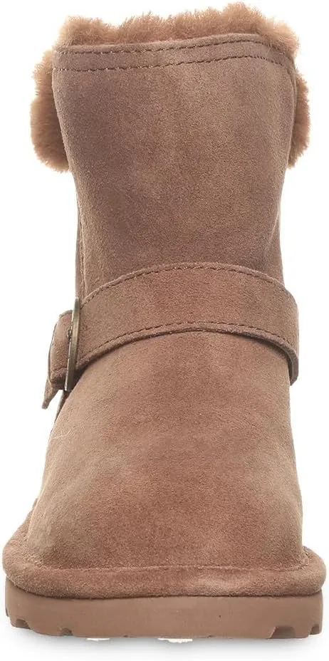 BEARPAW Tallula Youth's Classic Suede Pull On Comfortable Winter Boot