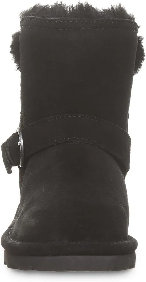 BEARPAW Tallula Youth's Classic Suede Pull On Comfortable Winter Boot