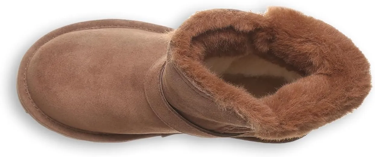 BEARPAW Tallula Youth's Classic Suede Pull On Comfortable Winter Boot