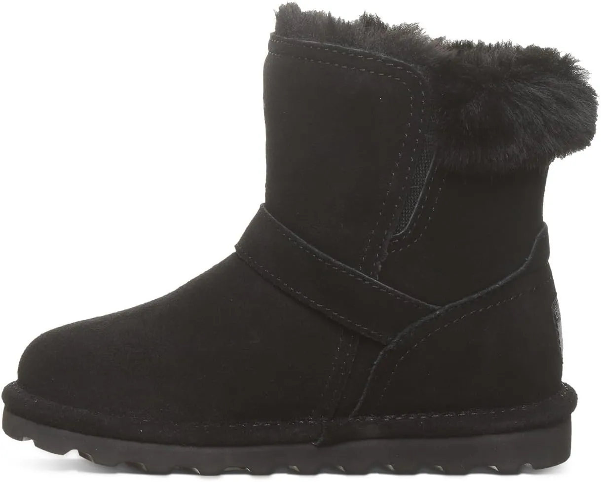 BEARPAW Tallula Youth's Classic Suede Pull On Comfortable Winter Boot