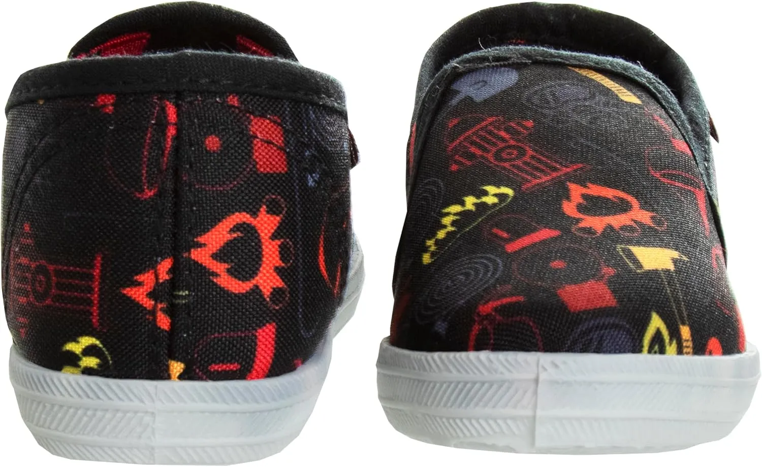 Beverly Hills Polo Club Boy's Slip-on Lace-up Canvas Sneakers Low-Top