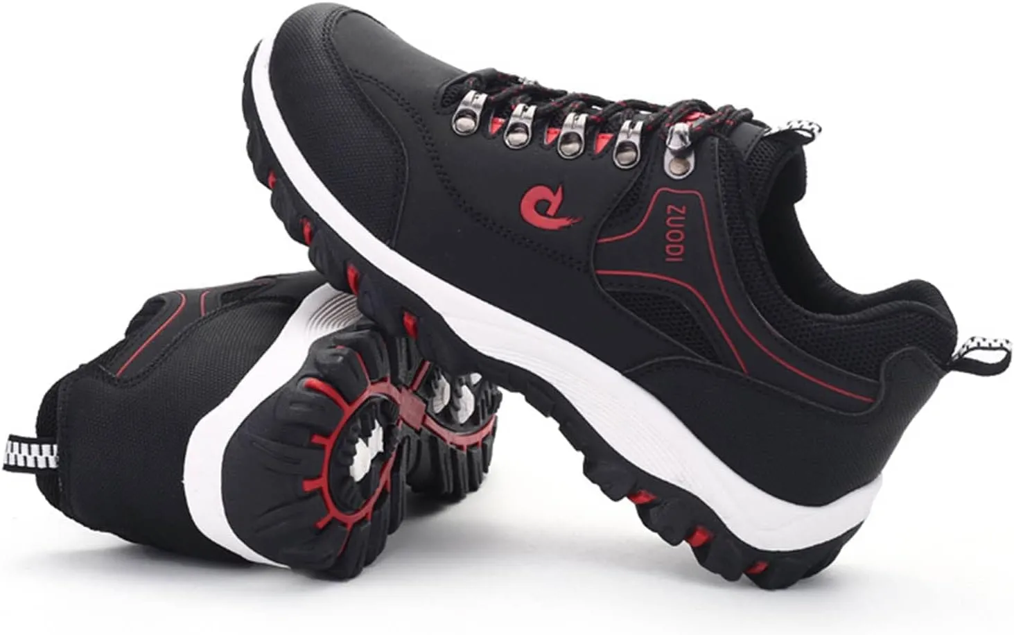 BORAMAX Men's Sneakers Hiking Shoes Running ShoesComfort Casual Shoes Mountaineering Walking Shoes Outdoor Sneakers