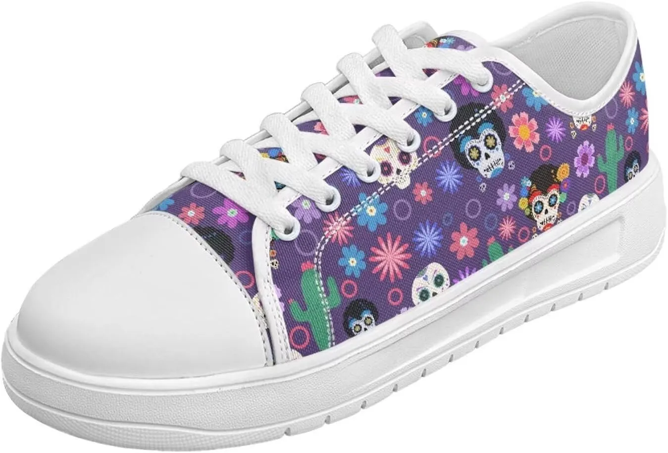 Canvas Shoes for Women Low Top Sneakers Girls Fashion Shoes Classic Comfortable Tennis Lace up Canvas Sneakers