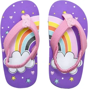 Ceruwum Toddler Girls Beach Pool Flip Flops Sandals Water Shoes