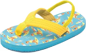 Ceruwum Toddler Girls Beach Pool Flip Flops Sandals Water Shoes