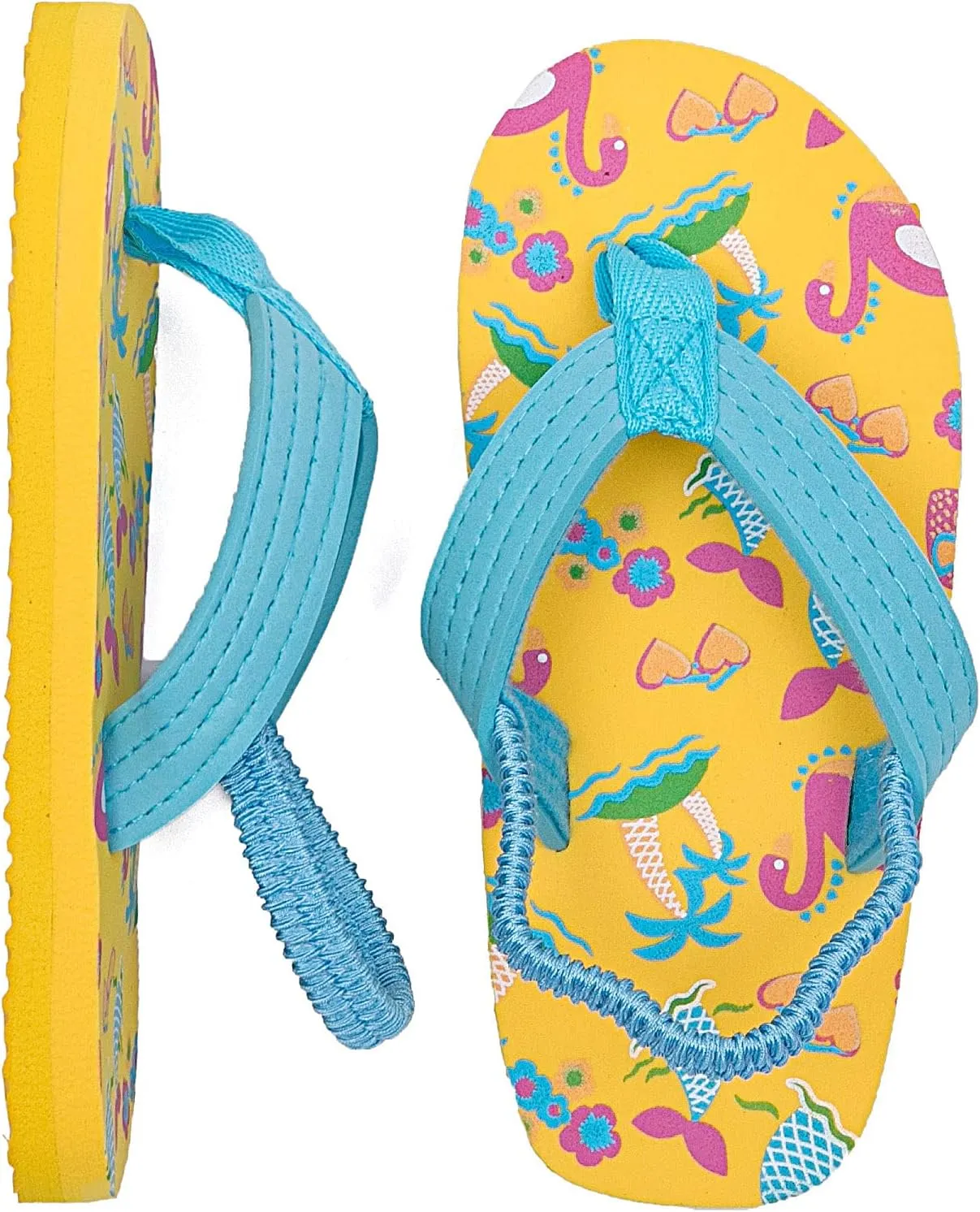 Ceruwum Toddler Girls Beach Pool Flip Flops Sandals Water Shoes