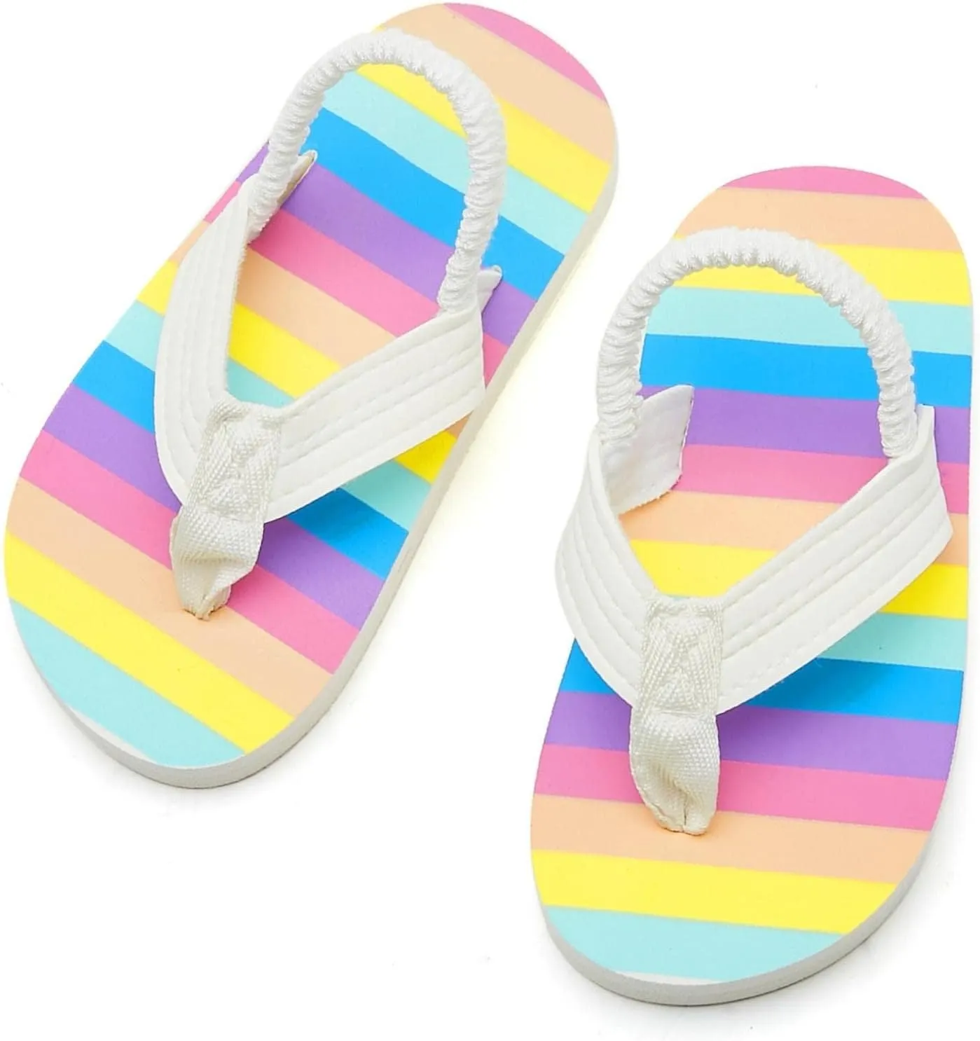 Ceruwum Toddler Girls Beach Pool Flip Flops Sandals Water Shoes