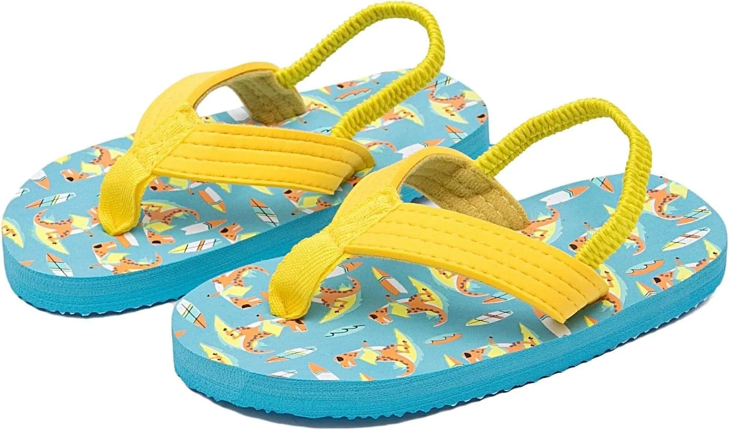 Ceruwum Toddler Girls Beach Pool Flip Flops Sandals Water Shoes