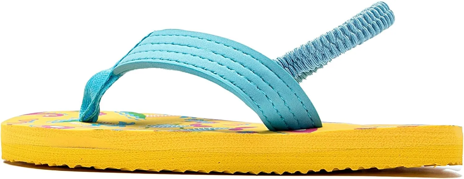 Ceruwum Toddler Girls Beach Pool Flip Flops Sandals Water Shoes