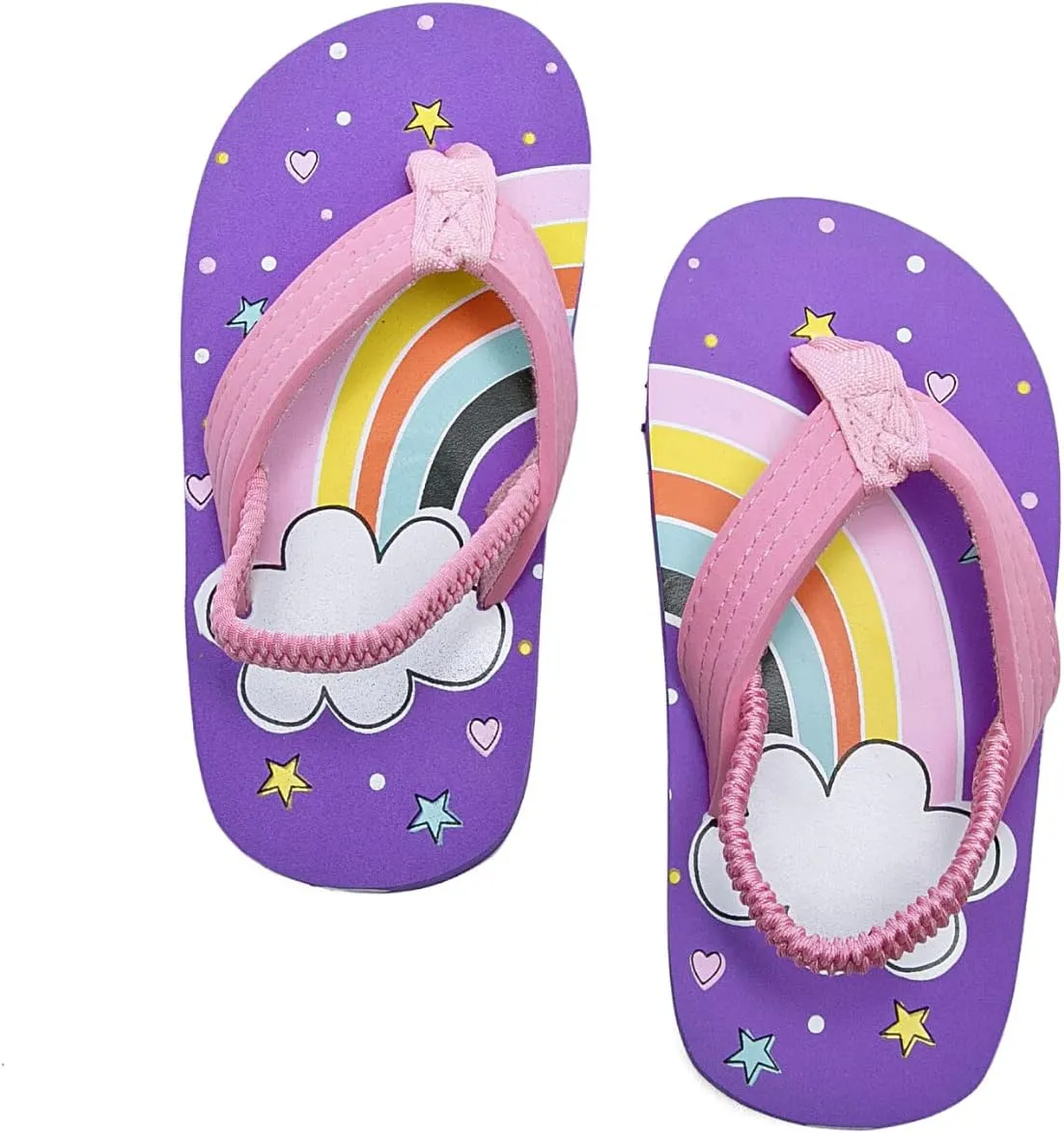 Ceruwum Toddler Girls Beach Pool Flip Flops Sandals Water Shoes