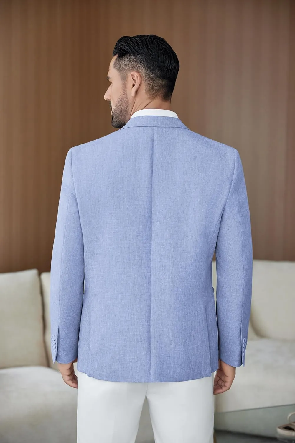 COOFANDY Men's Casual Blazer Suit Jackets Slim Fit One Button Sports Coat with Pockets