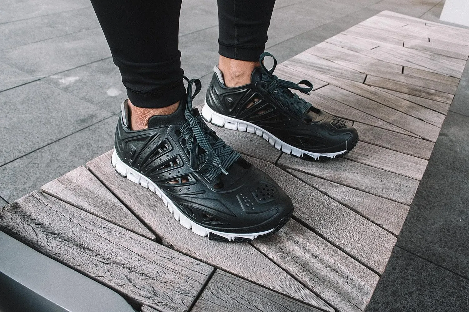 Crosskix APX Closed Toe Lace Up Water Shoes - All-Purpose Non-Slip Submersible Sneakers with Arch Support for Men, Women, Kids