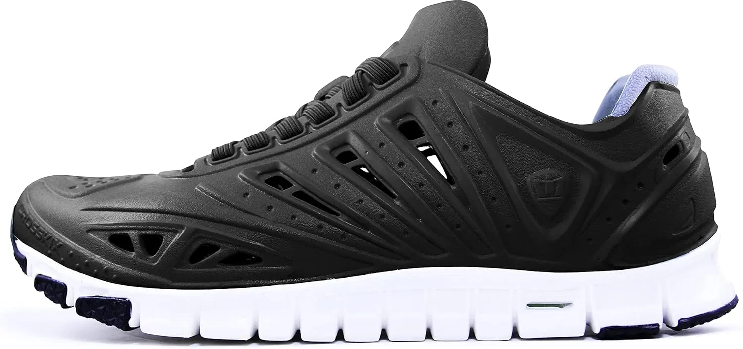 Crosskix APX Closed Toe Lace Up Water Shoes - All-Purpose Non-Slip Submersible Sneakers with Arch Support for Men, Women, Kids