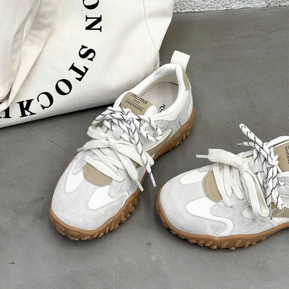 Cutecore Dad Shoes for Women Casual Tennis Gym Fitness Outdoor Hiking Kawaii Sneakers Comfortable Chunky Platform Y2K Retro Trendy Preppy Back to School Gift for Girls Granddaughter in Campus