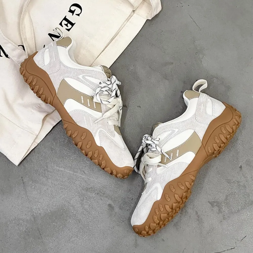 Cutecore Dad Shoes for Women Casual Tennis Gym Fitness Outdoor Hiking Kawaii Sneakers Comfortable Chunky Platform Y2K Retro Trendy Preppy Back to School Gift for Girls Granddaughter in Campus