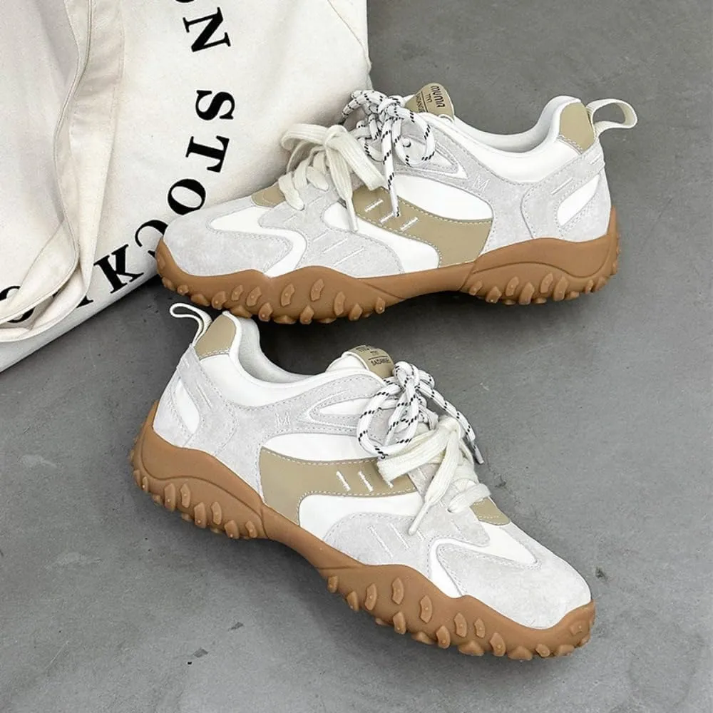 Cutecore Dad Shoes for Women Casual Tennis Gym Fitness Outdoor Hiking Kawaii Sneakers Comfortable Chunky Platform Y2K Retro Trendy Preppy Back to School Gift for Girls Granddaughter in Campus