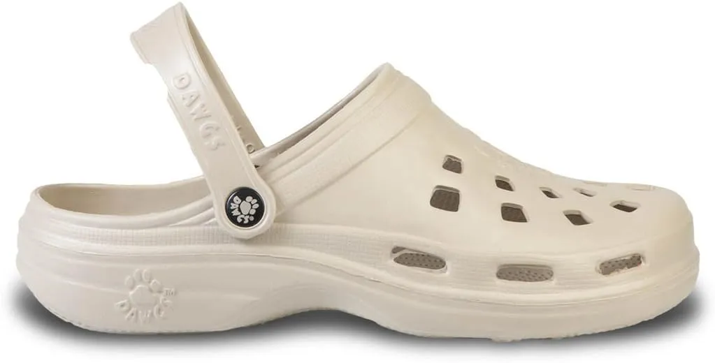 DAWGS Women's Beach Clogs | Lightweight | Ultra Soft | Arch Support | All Day Comfort