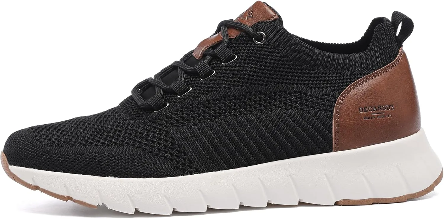 DECARSDZ Mens Comfort Mesh Fabric Fashion Breeze Sneakers Casual Shoe Breathable Walking Shoes Use for Urban Commuting Leisure Socials Outdoor City Getaways