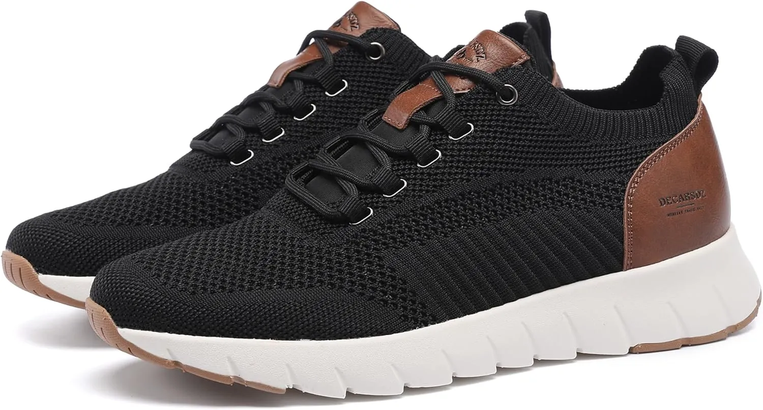 DECARSDZ Mens Comfort Mesh Fabric Fashion Breeze Sneakers Casual Shoe Breathable Walking Shoes Use for Urban Commuting Leisure Socials Outdoor City Getaways