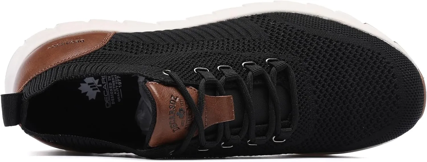 DECARSDZ Mens Comfort Mesh Fabric Fashion Breeze Sneakers Casual Shoe Breathable Walking Shoes Use for Urban Commuting Leisure Socials Outdoor City Getaways