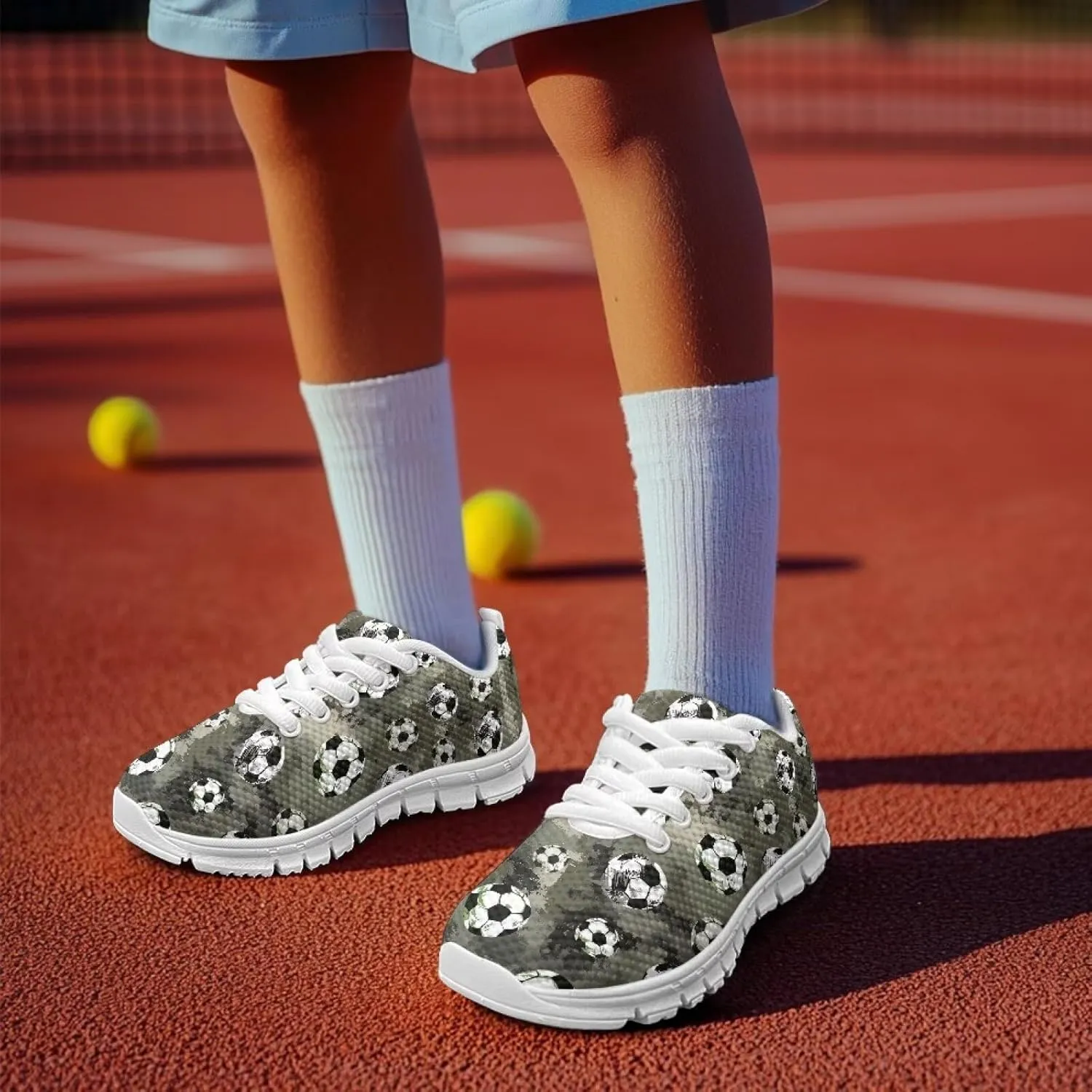 Doojoayie Trendy Tennis Sneakers for Boys Back to School Shoes Casual Active Play