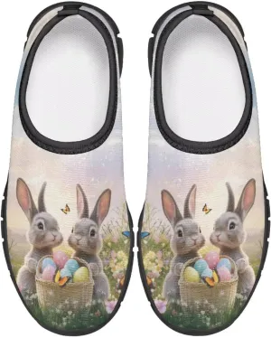 Easter Shoes for Girls Holiday Casual Shoes Trendy Kids Slip On Sneakers