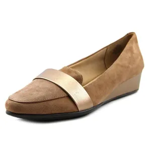 Easy Spirit Women's E360 Dress Suede Loafer - Dark Taupe 9
