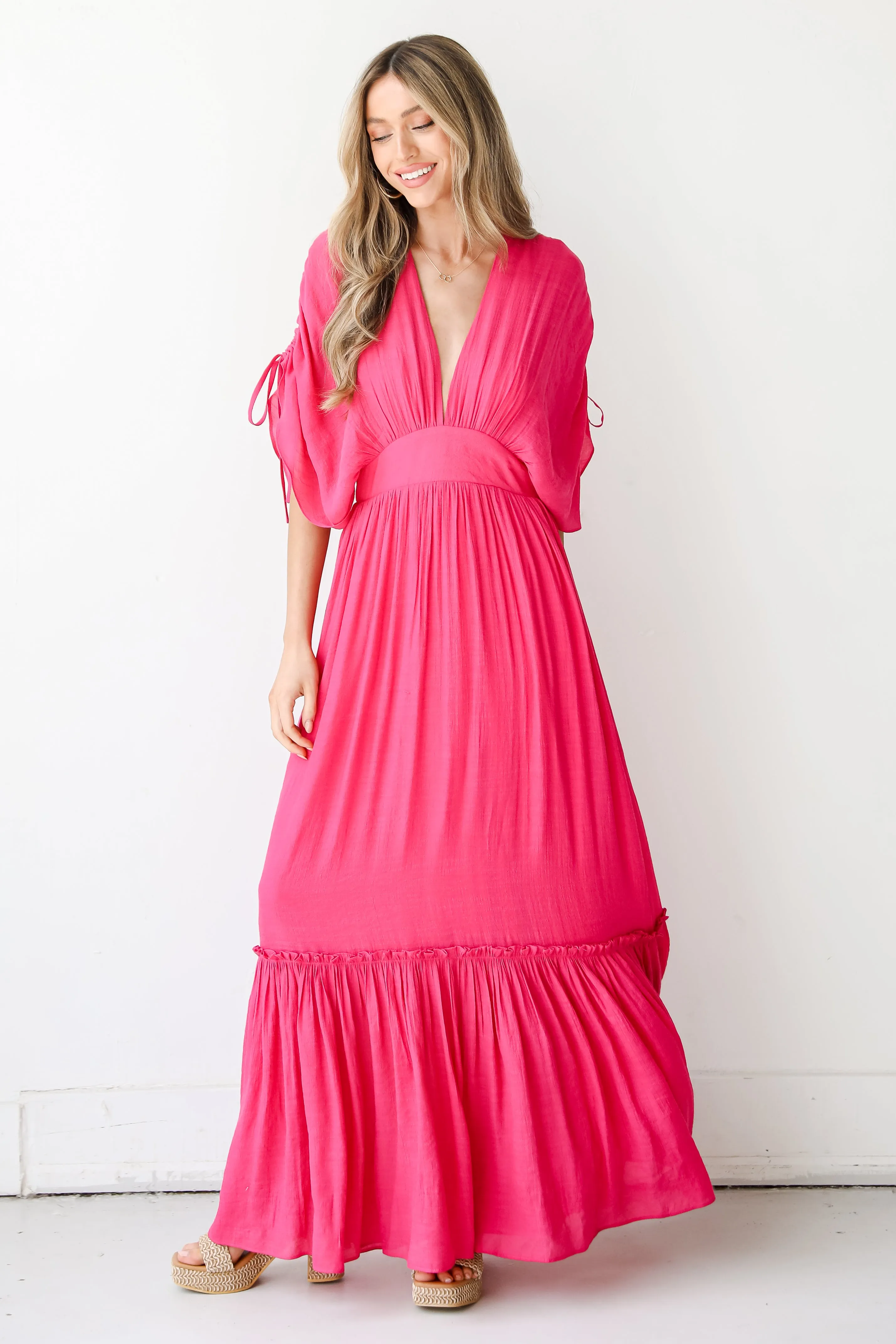 FINAL SALE - Signs Of Sunshine Maxi Dress