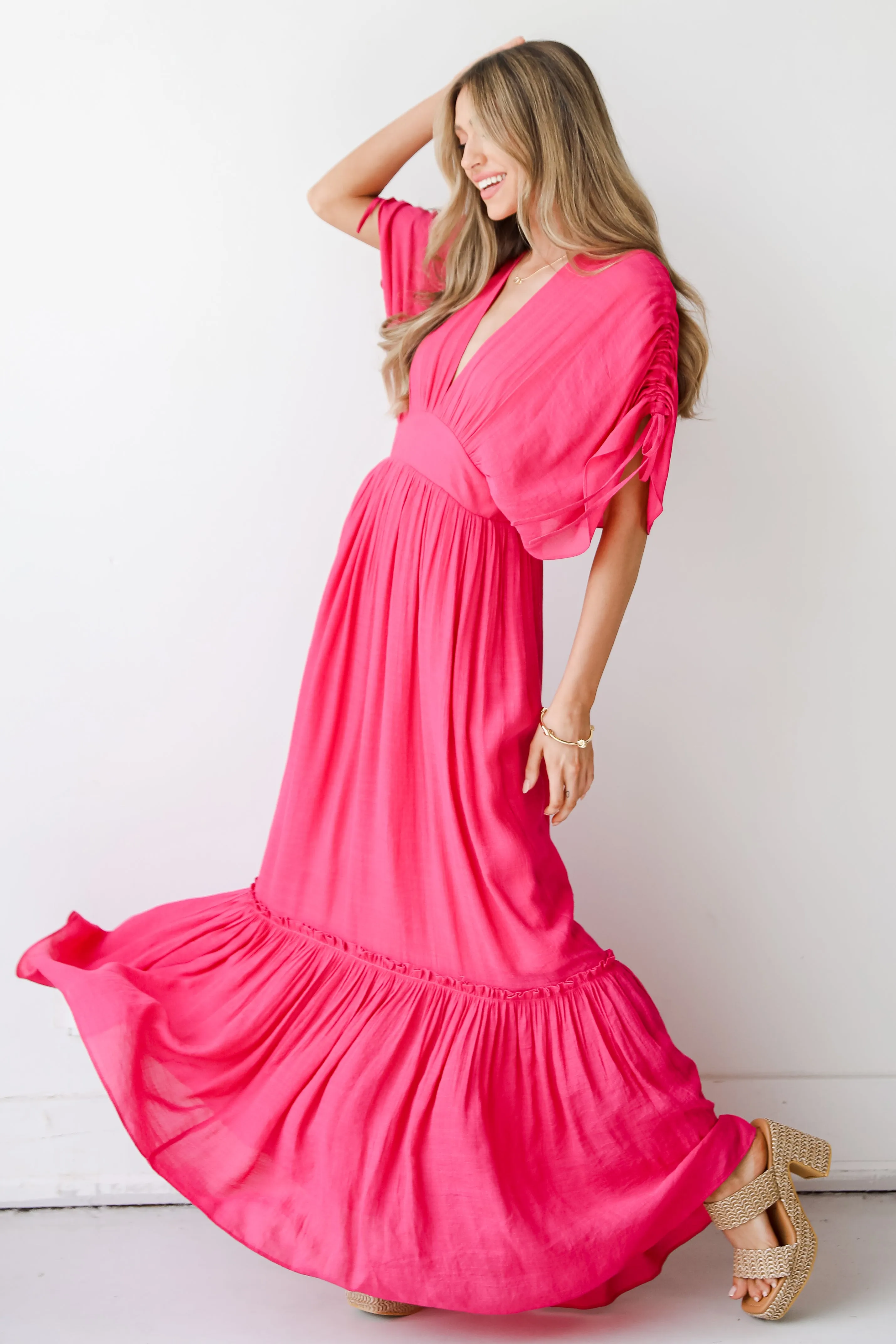 FINAL SALE - Signs Of Sunshine Maxi Dress