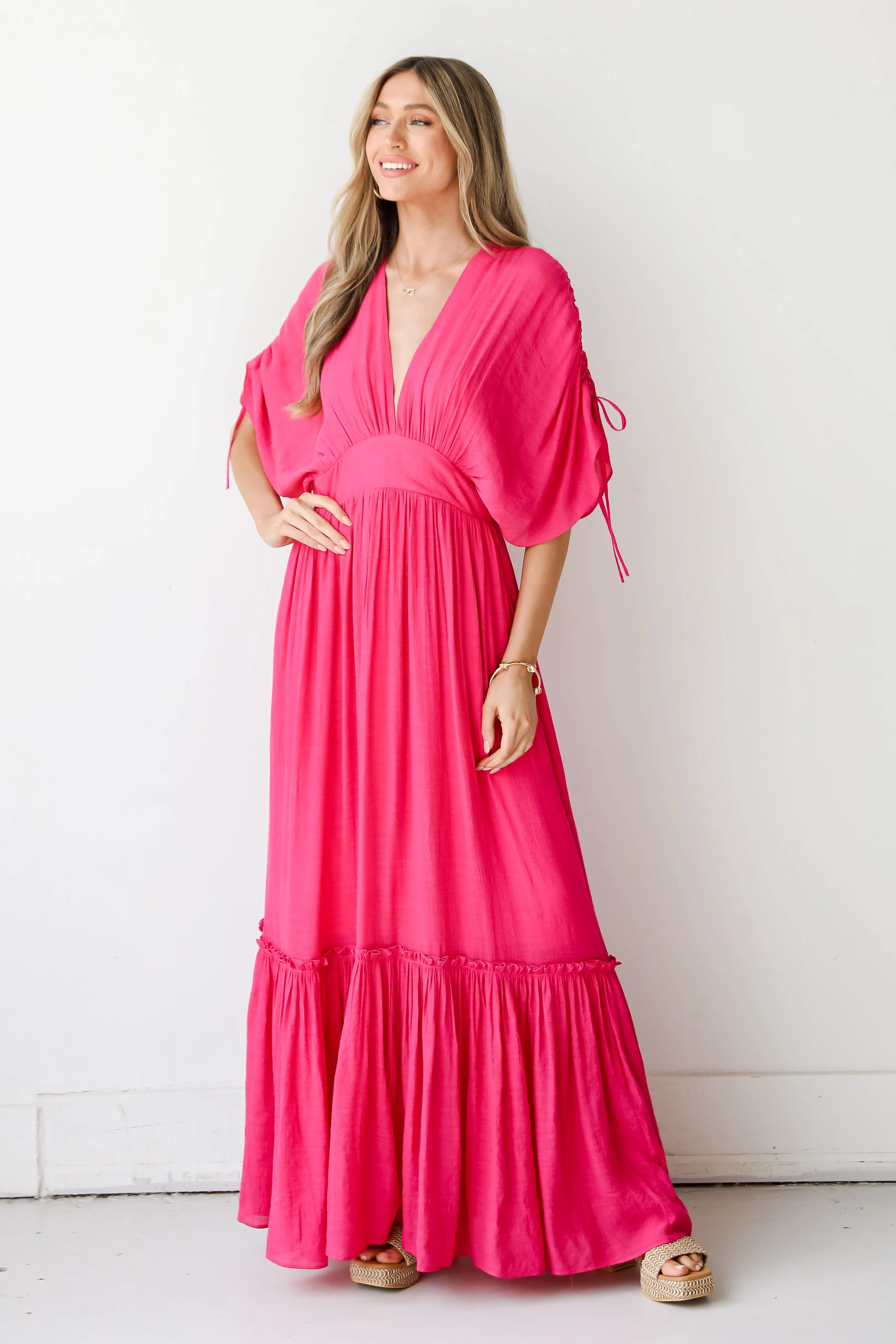 FINAL SALE - Signs Of Sunshine Maxi Dress
