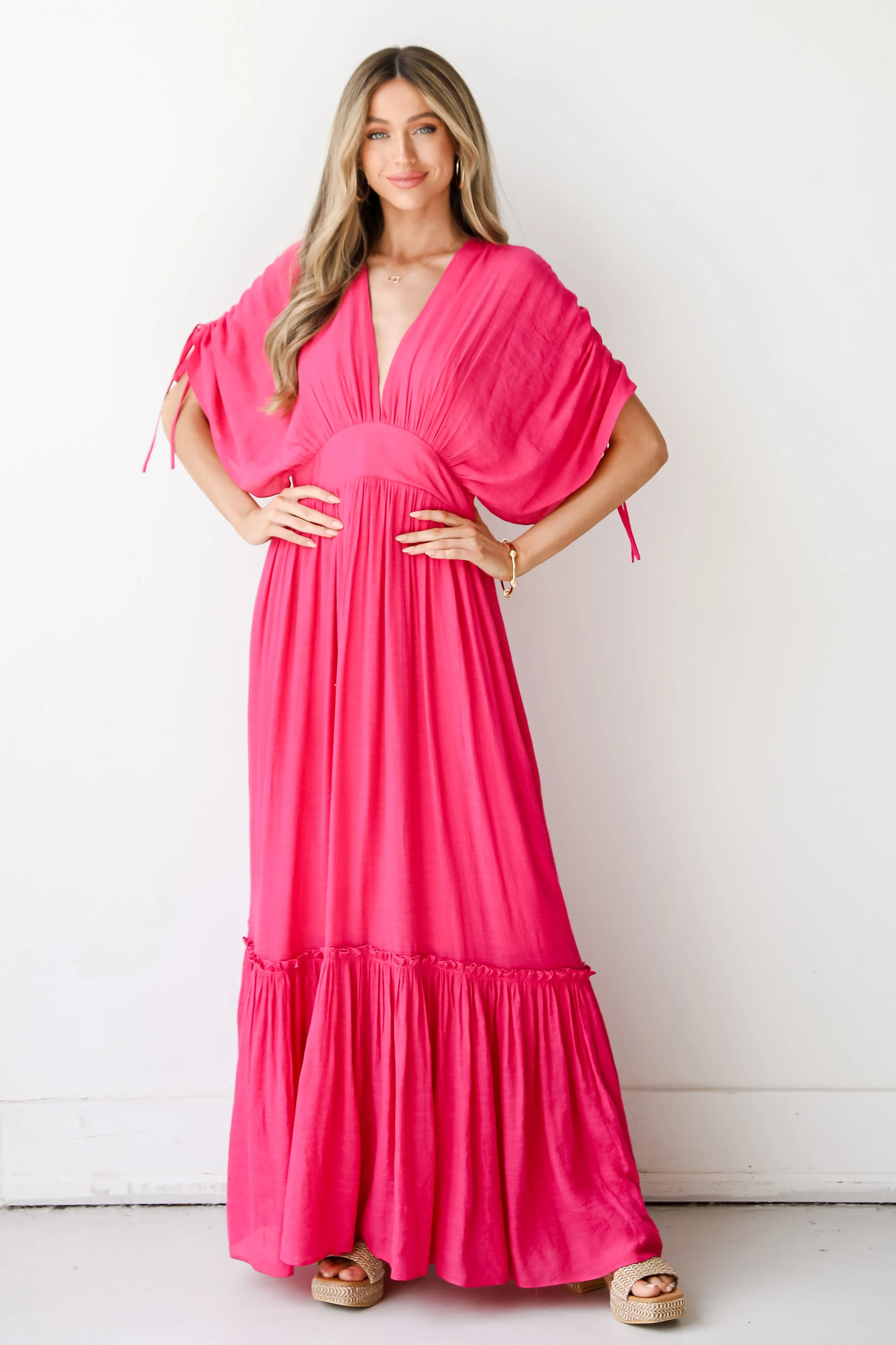 FINAL SALE - Signs Of Sunshine Maxi Dress
