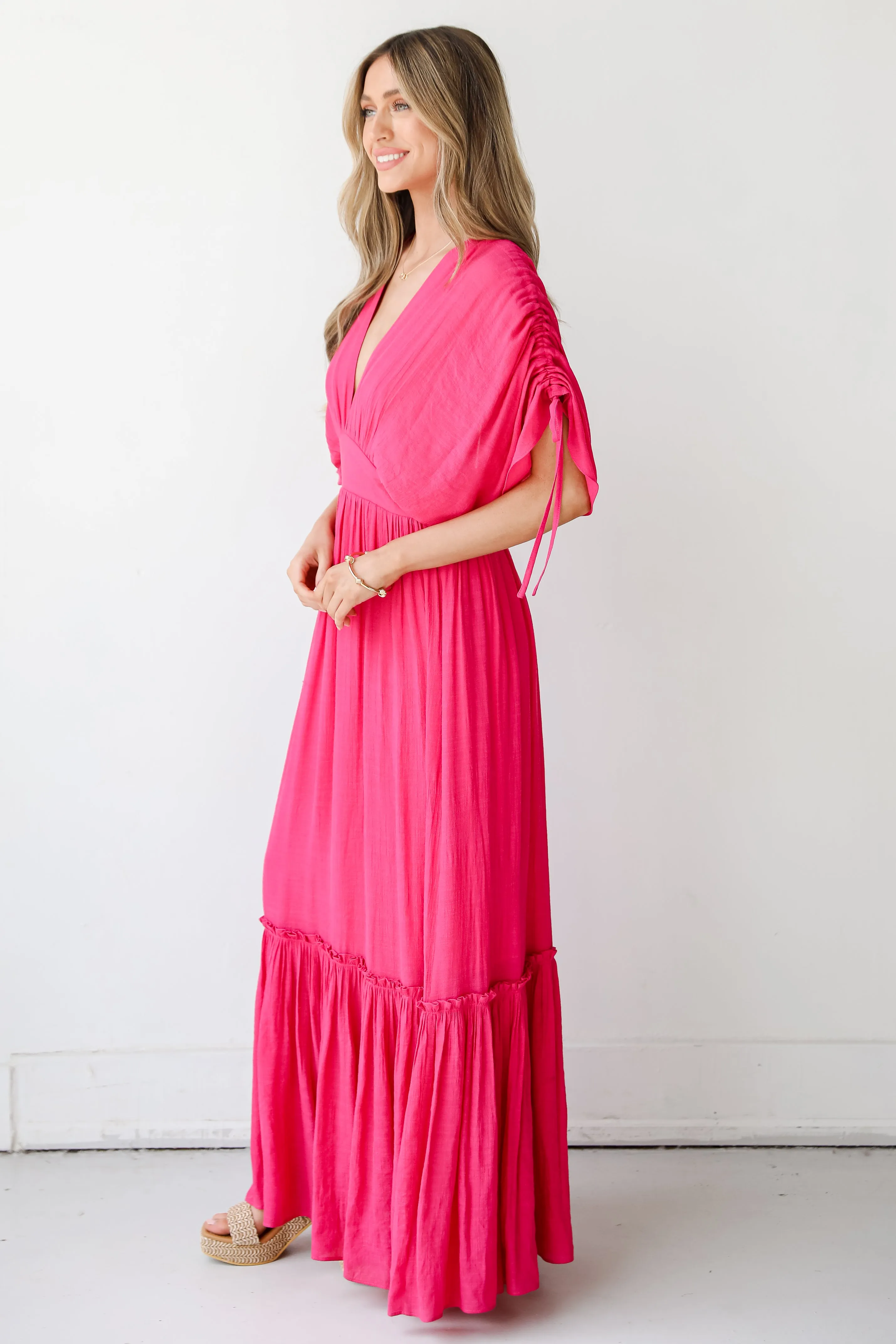 FINAL SALE - Signs Of Sunshine Maxi Dress