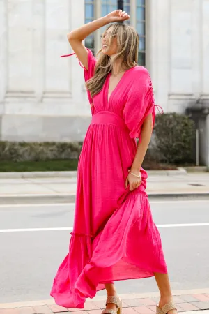 FINAL SALE - Signs Of Sunshine Maxi Dress
