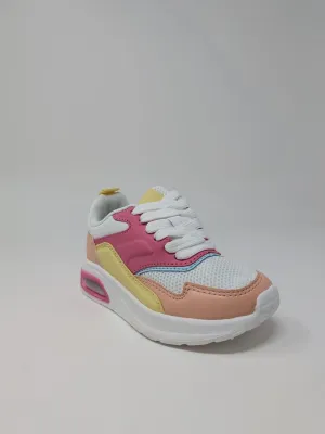 Forever Link Girl's Lace-up Multicolors Fashion Sneaker Skip-11K