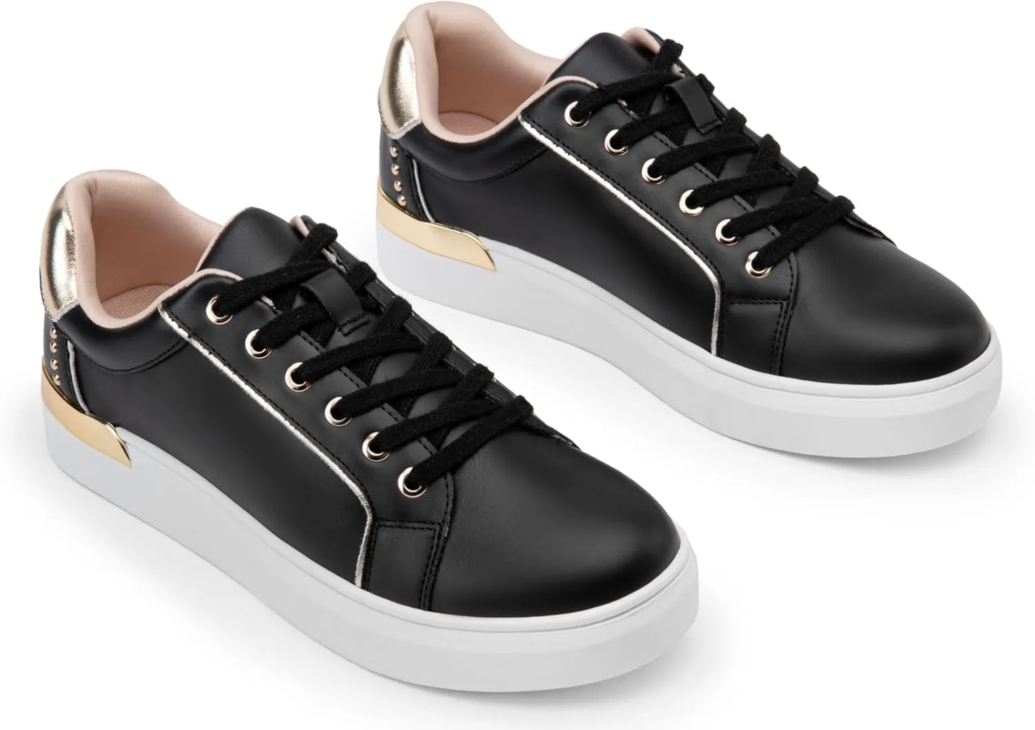 Jeossy Women's 8020 Fashion Sneakers, Casual Trendy Dress Lace up Walking Shoes with Memory Foam