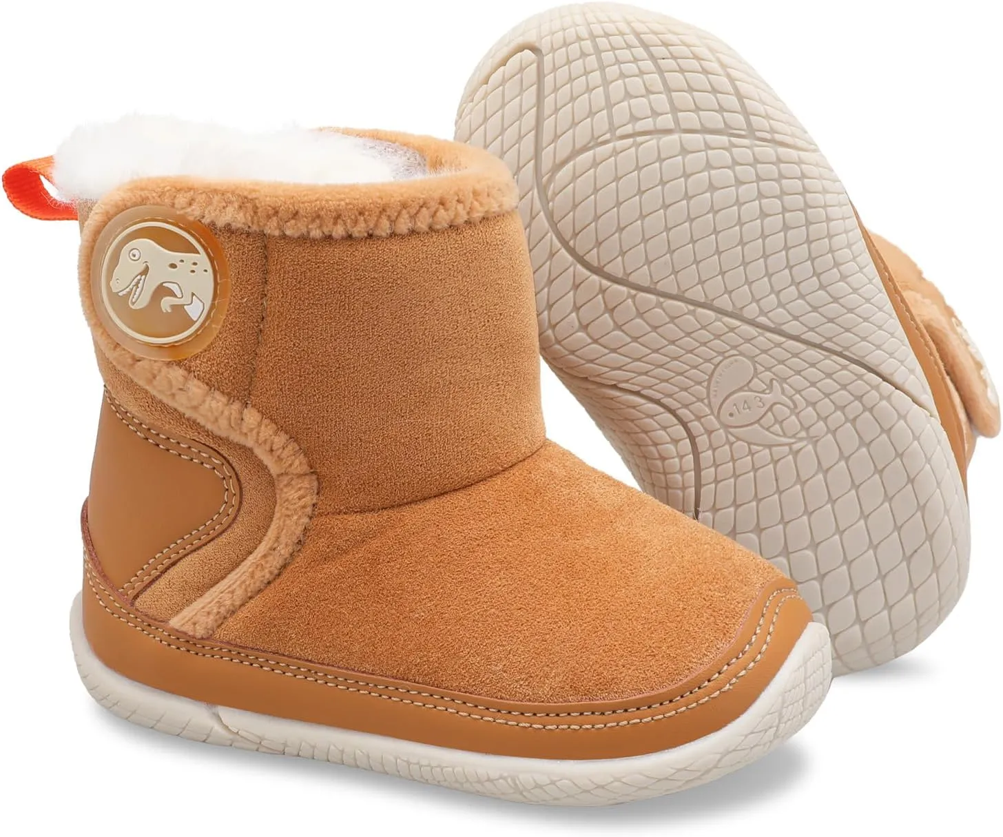 JIASUQI Baby Toddler Boots Warm Winter Boots Slippers for Toddler Boys Girls