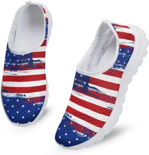 KEIAHUAN Trendy Running Shoes for Women Sneakers, Casual Lightweight Training Shoes Non-Slip Athletic Tennis Shoes