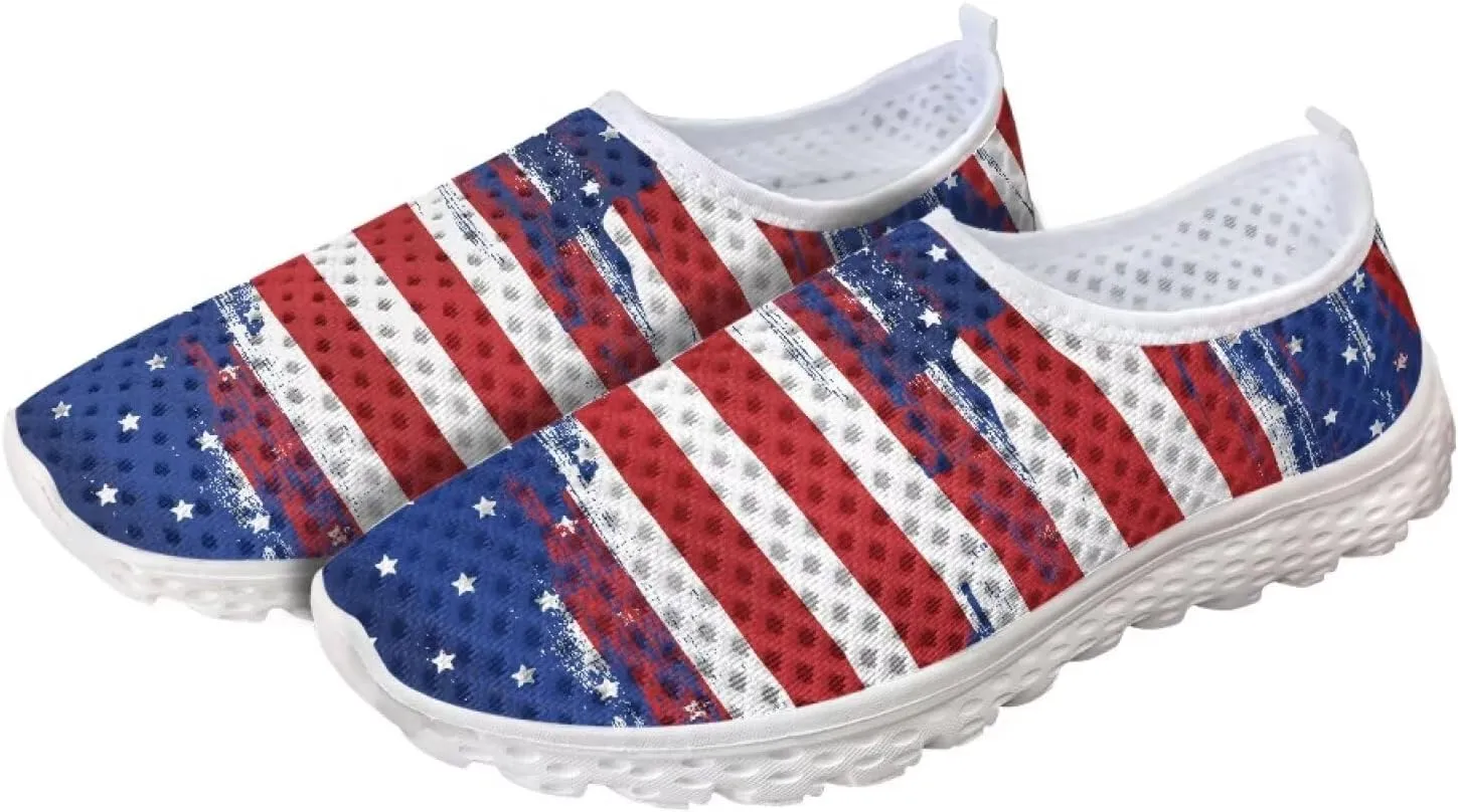 KEIAHUAN Trendy Running Shoes for Women Sneakers, Casual Lightweight Training Shoes Non-Slip Athletic Tennis Shoes