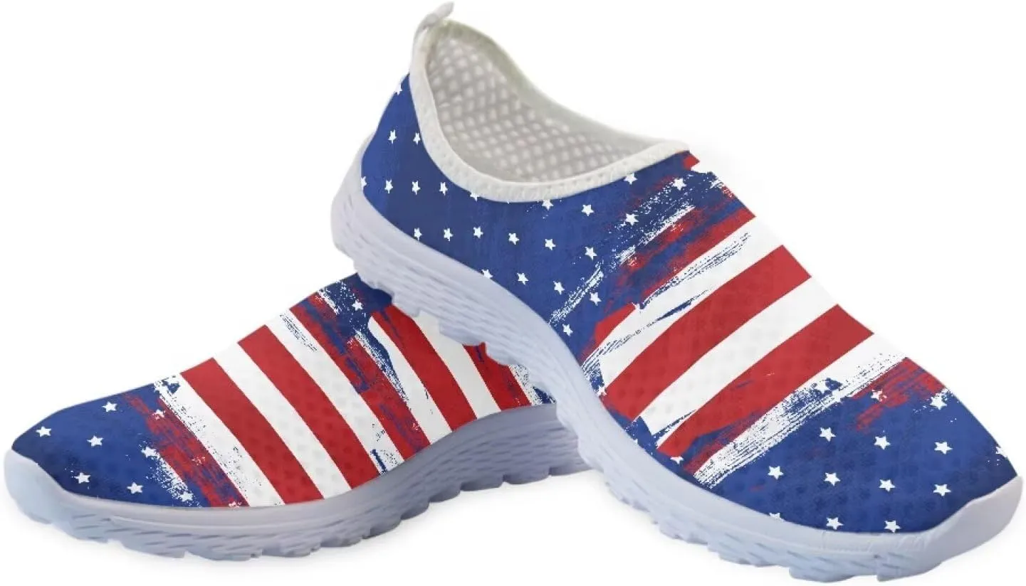 KEIAHUAN Trendy Running Shoes for Women Sneakers, Casual Lightweight Training Shoes Non-Slip Athletic Tennis Shoes