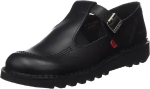 Kickers Women's Ankle Boots Leather School Shoes