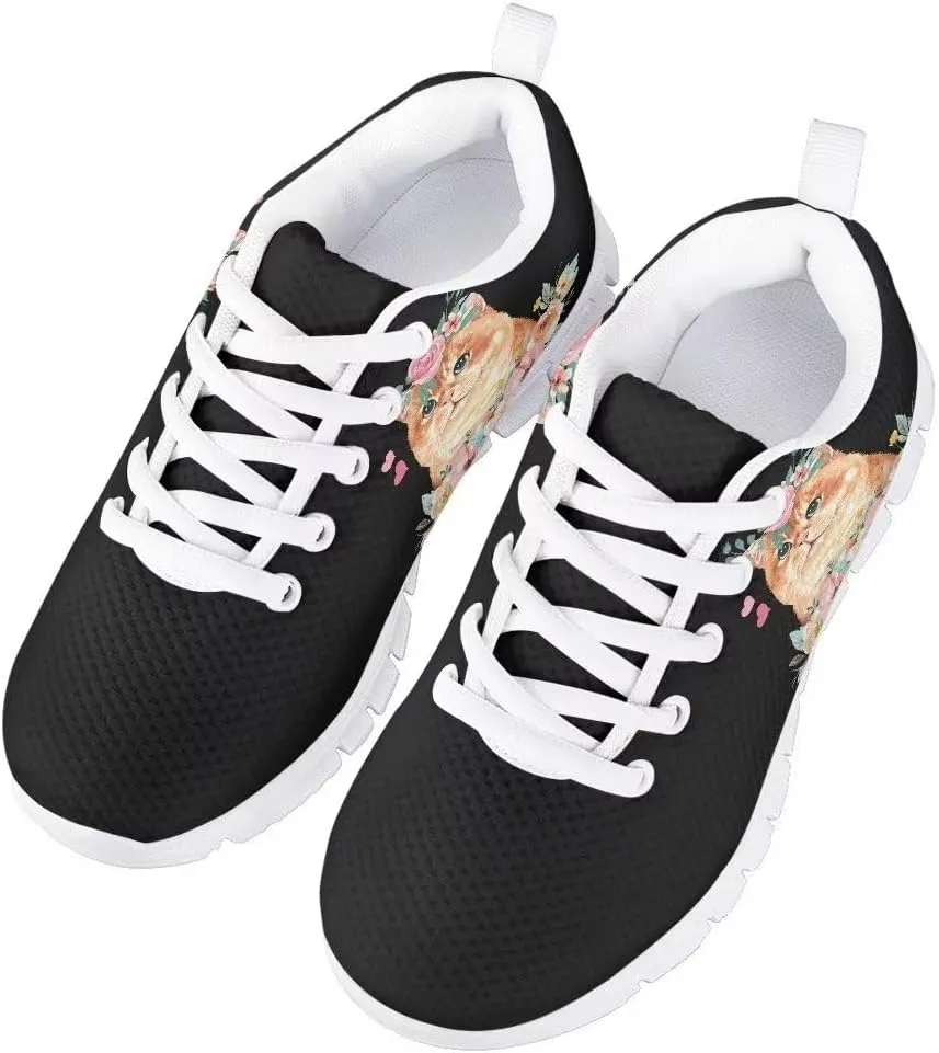 Little/Big Kids Running Shoes Strap Athletic Tennis Shoe White Sole Sport Sneakers