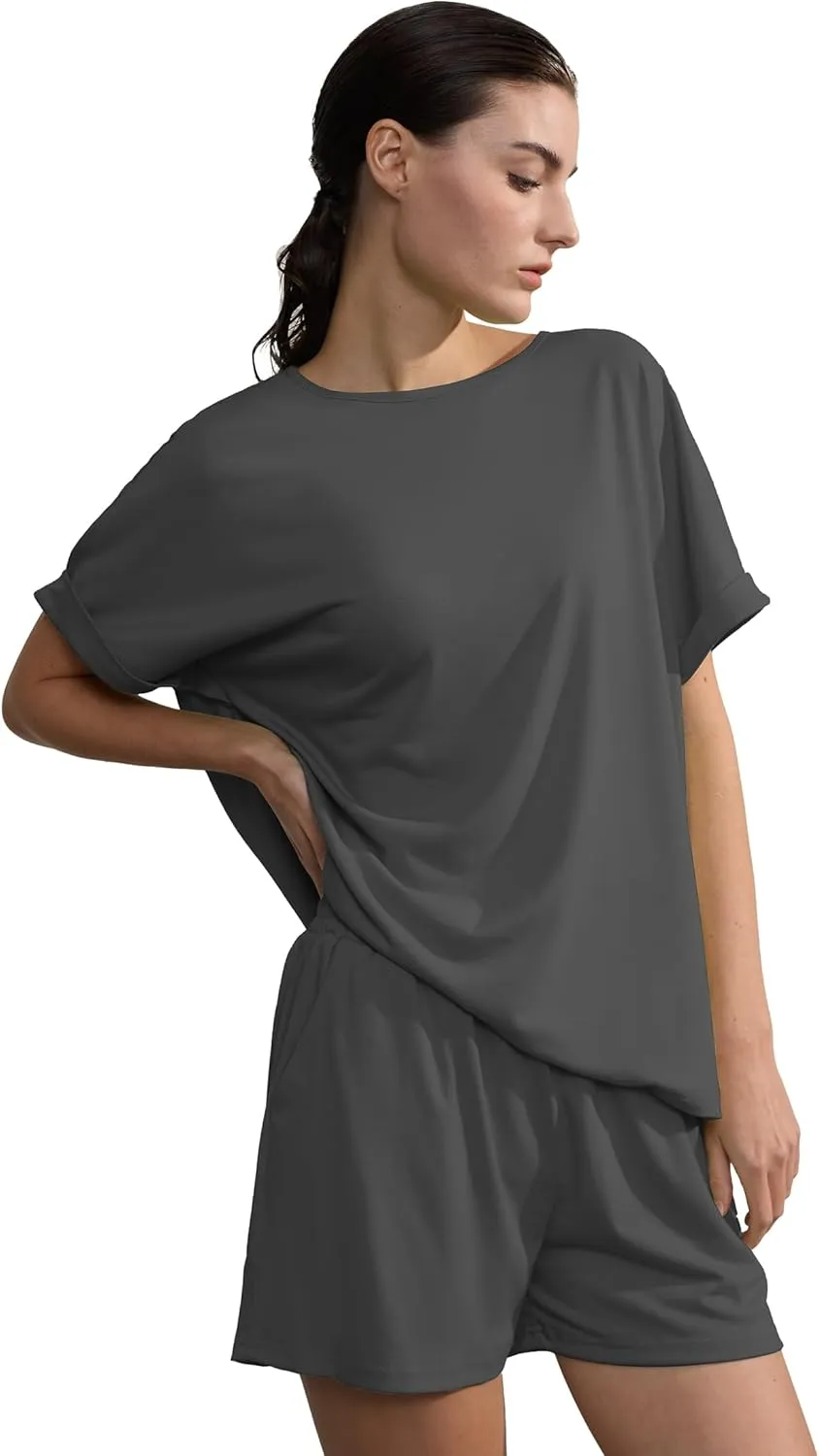 Lounge Sets for Women Trendy 2 Piece Loungewear Pajamas Sets Athletic Tracksuits for Spring and Summer Outfits 2024