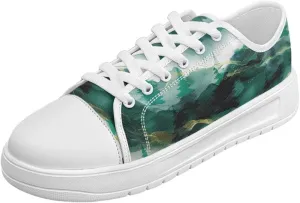 Low Tops Canvas Shoes for Women Girl Classic Lace Up Fashion Sneaker Street Casual Canvas Shoes No Laces 5.5-13.5