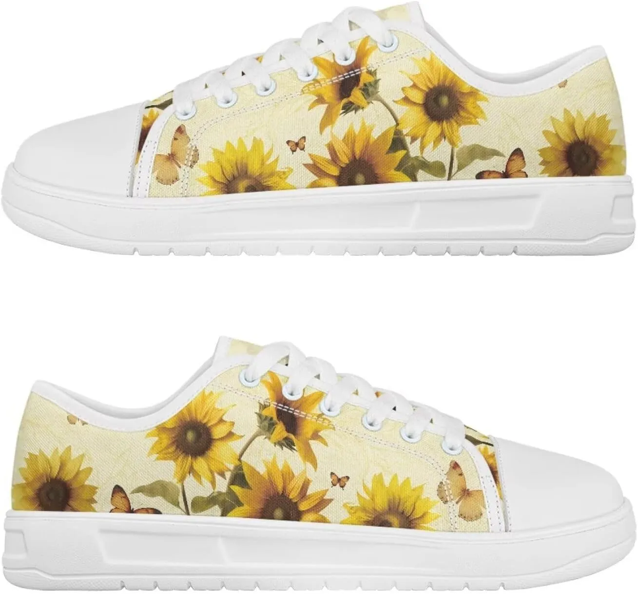 Low Tops Canvas Shoes for Women Girl Classic Lace Up Fashion Sneaker Street Casual Canvas Shoes No Laces 5.5-13.5